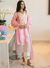 Carnation by Rang Rasiya Embroidered Lawn Suits Unstitched 3 Piece - RR25CL 11 FREESIA
